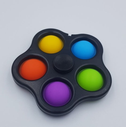 Pop It Fidget Spinner Silicone Black