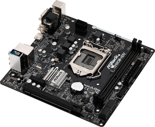 ASRock H310CM-HDV Motherboard Micro ATX με Intel 1151 Socket 90-MXB8J0-A0UAYZ