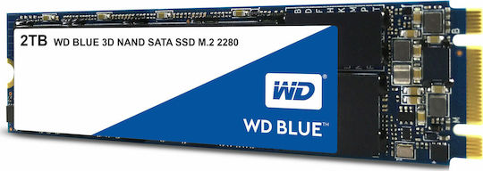 Western Digital Blue 3D SSD 2TB M.2 SATA III WDS200T2B0B