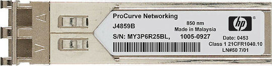 HP Aruba 1G SFP LC LX 10km SMF Network Transceiver Module Transceiver 1τμχ J4859D
