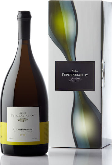 Κτήμα Γεροβασιλείου Κρασί Chardonnay Λευκό Ξηρό 1500ml