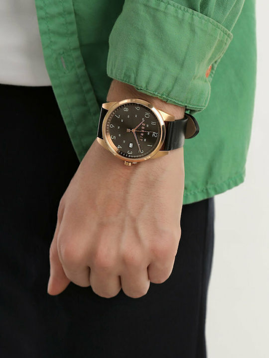 Esprit Cameo Uhr Batterie mit Lederarmband