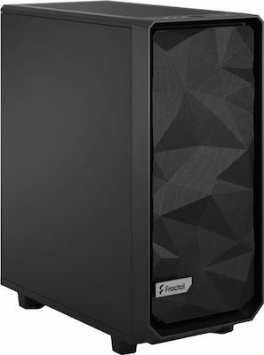 Fractal Design Meshify 2 Compact Gaming Midi Tower Computer Case Black