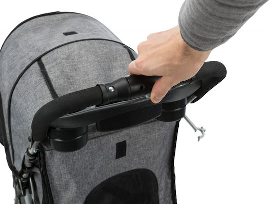 Trixie Buggy Количка за пренасяне на куче / за котка до 15кг Сив Д80xШ47xВ100см.