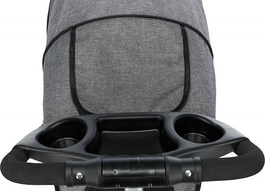Trixie Buggy Количка за пренасяне на куче / за котка до 15кг Сив Д80xШ47xВ100см.