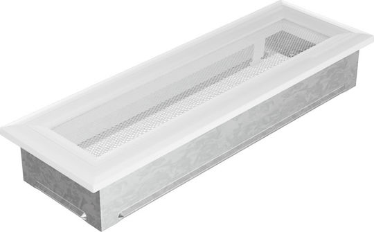 Kratki Perdea de aer pentru șemineu dreptunghiulară Perdea de aer pentru șemineu 32x11cm Alb