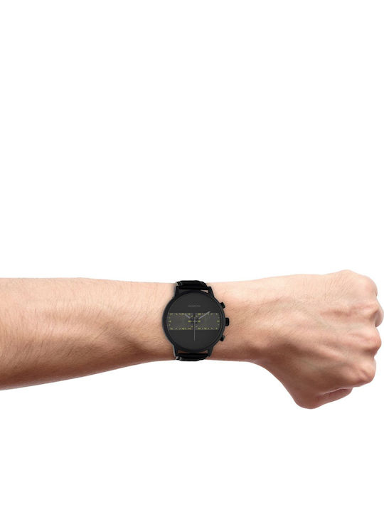 Oozoo Timepieces Uhr Batterie mit Lederarmband