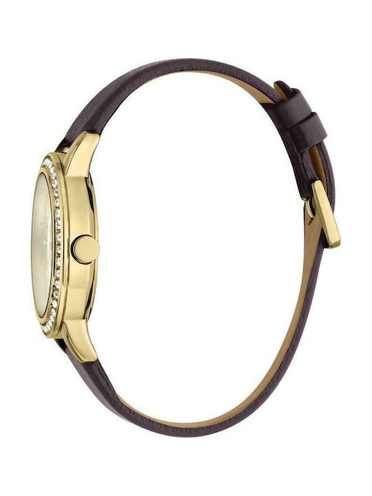 Esprit Watch with Brown Leather Strap