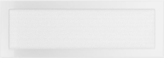 Kratki Ορθογώνια Περσίδα Τζακιού 49x17cm Λευκή