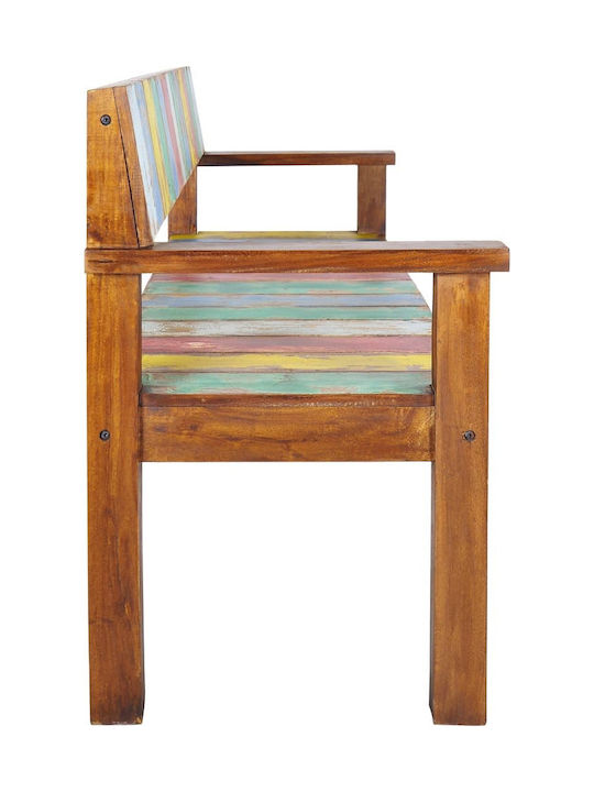 Παγκάκι Εξωτερικού Χώρου Ξύλινο 115x51x80cm