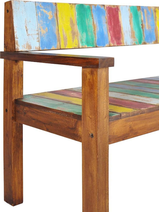 Παγκάκι Εξωτερικού Χώρου Ξύλινο 115x51x80cm