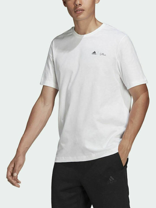 X The Simpsons Ski Aeroready Tricou Sport Alb