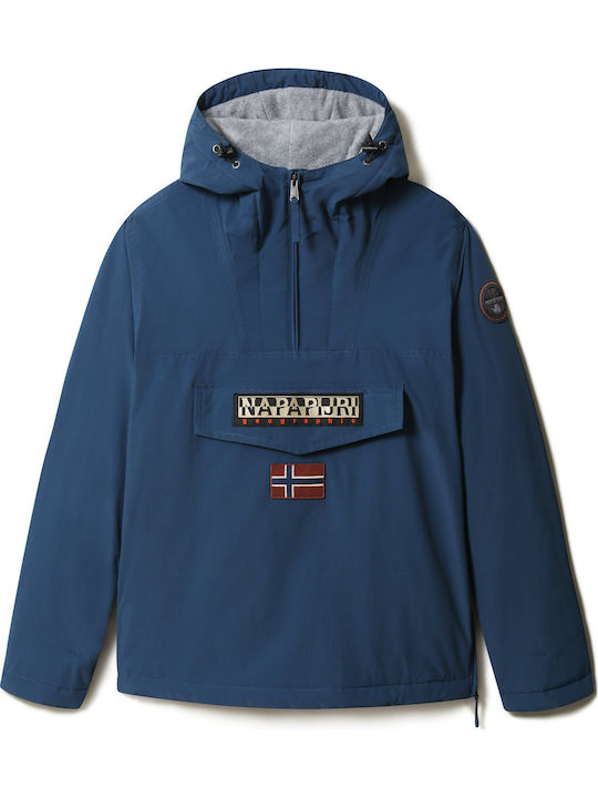 Rainforest Winter Jacket Waterproof Blue French