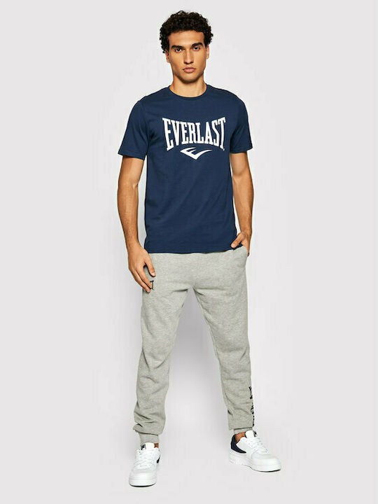 Everlast Herren T-Shirt Kurzarm Marineblau