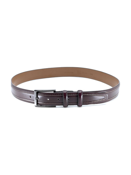 Legend Accessories Men's Leather Belt Brown