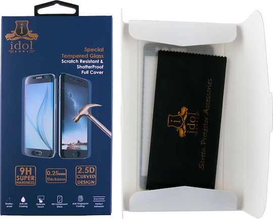 Idol 1991 2.5D Full Face Tempered Glass (Nokia 5.1)