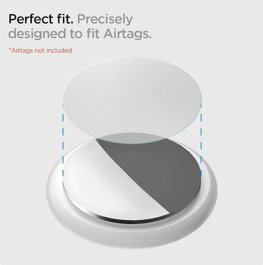 Spigen Airskin Shield Μεμβράνη Σιλικόνης για AirTag σε Διάφανο χρώμα