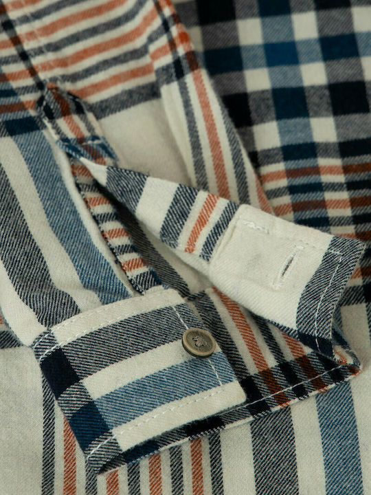 Kids Checked Shirt Long Sleeve Multicolour Pandora