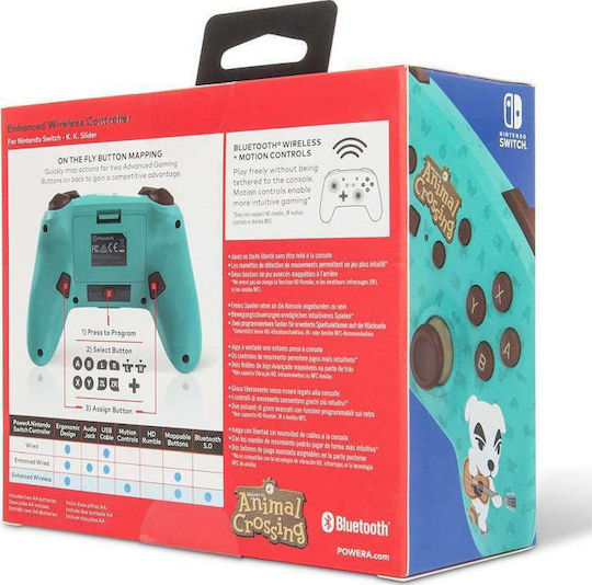 PowerA Enhanced Wireless Gamepad für Schalter Animal Crossing K.K Slider