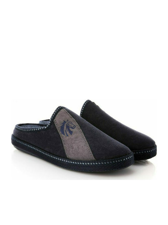 Dicas 6056 Men's Slipper Blue / Grey