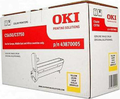 OKI 43870005 Drum Laser Printer Yellow 20000 Pages