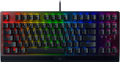 Razer BlackWidow Gaming Μηχανικό Πληκτρολόγιο με Razer Green διακόπτες και RGB φωτισμό (Αγγλικό US)