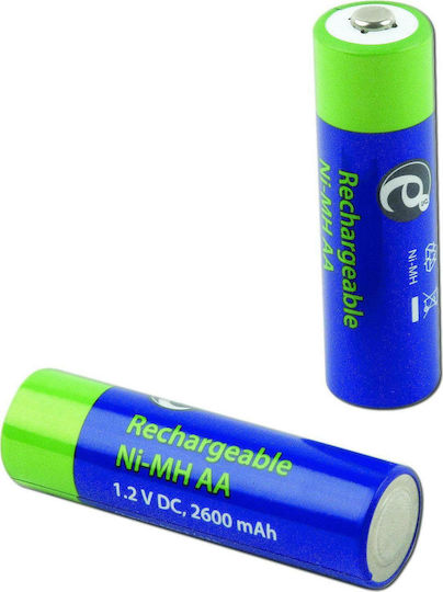 Energenie Rechargeable Battery AA Ni-MH 2600mAh 1.2V 2pcs