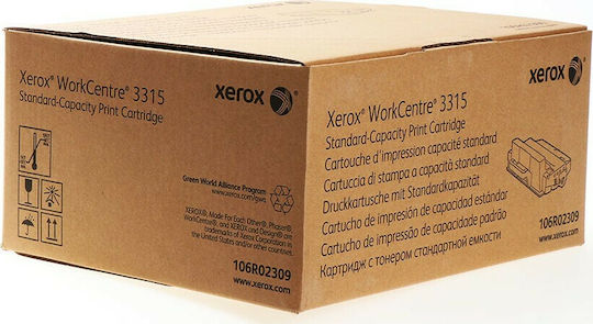 Xerox 106R02309 Γνήσιο Toner Laser Εκτυπωτή Μαύρο 2300 Σελίδων