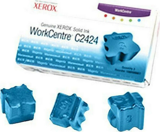 Xerox Γνήσιο Πακέτο Μελανιών Εκτυπωτή InkJet Κυανό (108R00660)