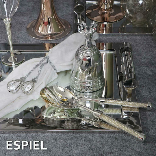 Espiel Set Oțel inoxidabil de Servire 2buc Argintiu