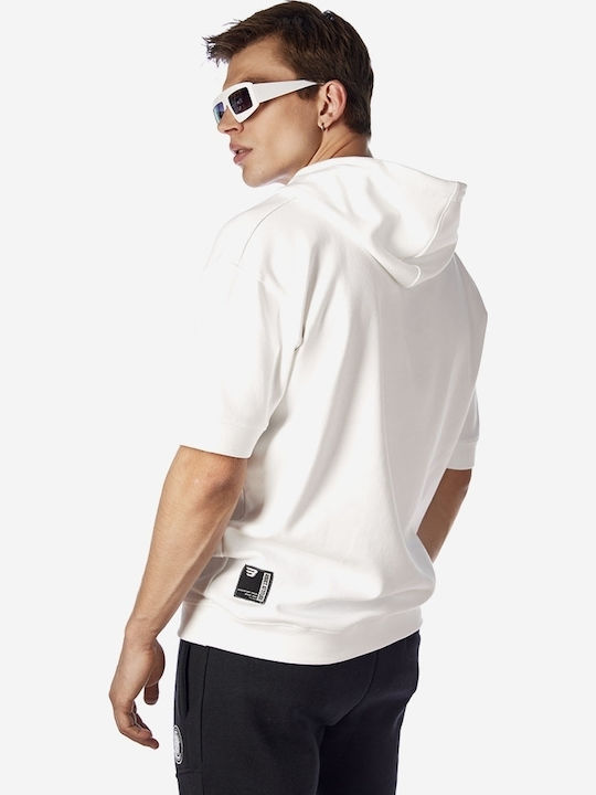 Sweatshirt with Hood White