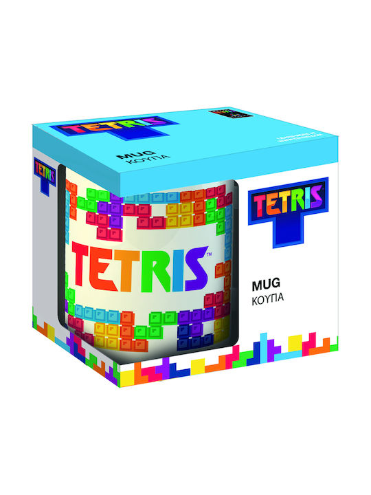 Διακάκης Tetris Κούπα Κεραμική Πολύχρωμη 325ml