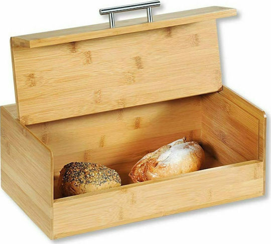 Kesper Ψωμιέρα με Καπάκι Ξύλινη σε Καφέ Χρώμα 36x20x14cm Kesper Ψωμιέρα με Καπάκι Ξύλινη σε Καφέ Χρώμα 36x20x14cm