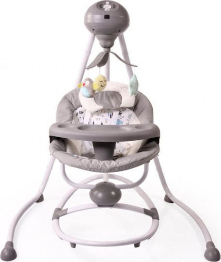 Cangaroo Electric Baby Relax Swing Woodsy with Music Beige for Child up to 9kg