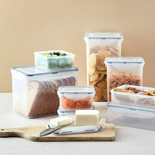 Lock&Lock Lunchbox Kunststoff Blue Geeignet für die Mikrowelle 1400ml 1Stück
