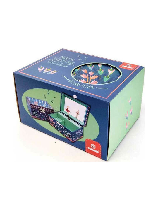 Svoora Wooden Kids Jewelery Box Sea bottom