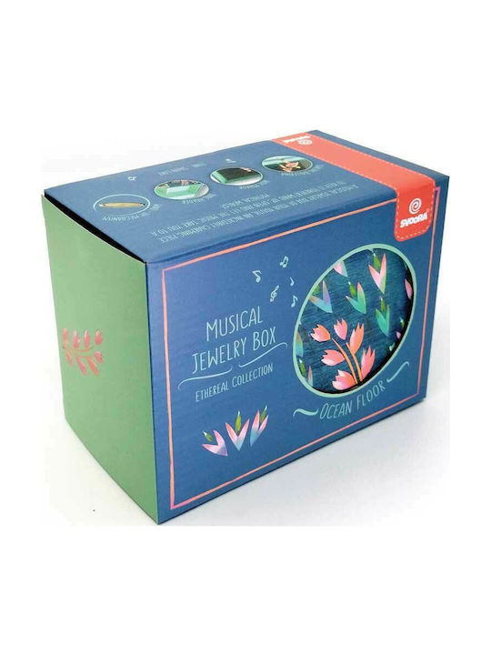 Svoora Wooden Kids Jewelery Box Sea bottom