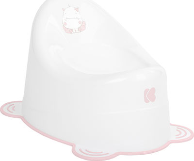 Kikka Boo Classic Potty Hippo with Lid Pink