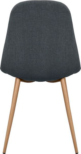 Leonardo Stühle Speisesaal Gray 4Stück 45x54x84cm