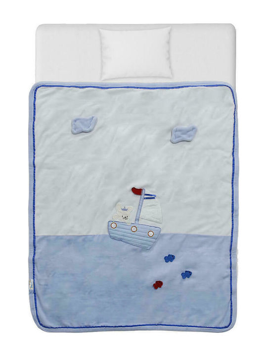 Bebe Stars Куверта Детски Пелени За Пелени Fisherman 90x110см