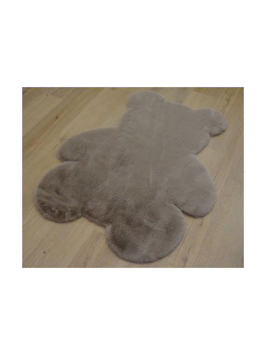 Newplan Kids Synthetic Rug FC5 90x110cm 30mm Taupe