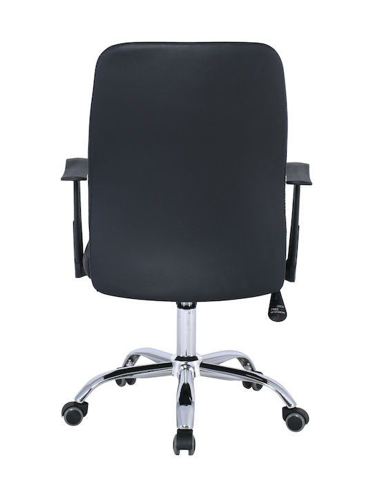 Bf1450 Executive Office Chair with Fixed Arms Black Woodwell