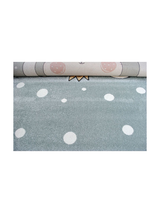 Tzikas Carpets 22741-040 Παιδικό Χαλί Πράσινο 160x230cm Πάχους 13mm