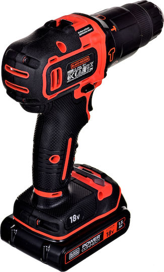 Black & Decker Percussive Drill Driver Battery 18V 2x1.5Ah