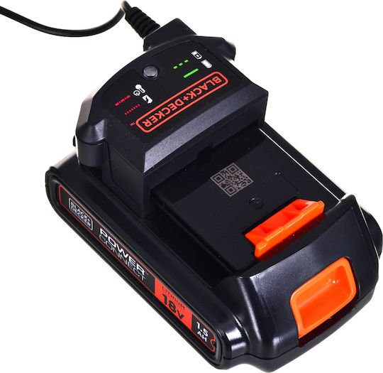 Black & Decker Percussive Drill Driver Battery 18V 2x1.5Ah