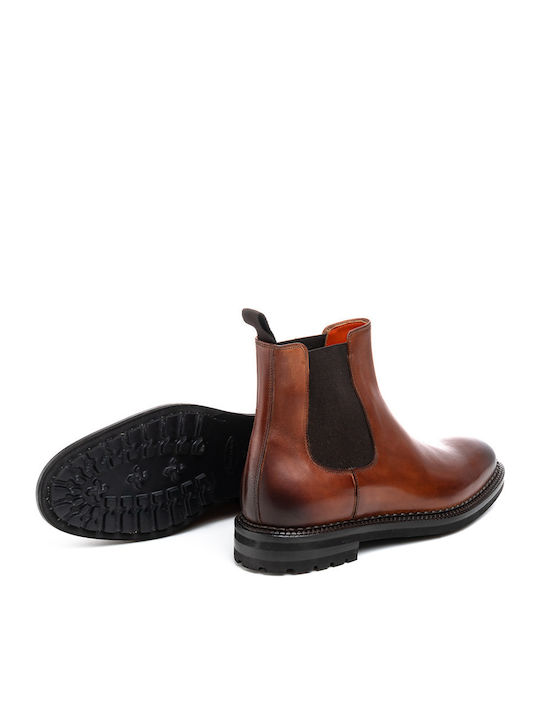 010630R Leather Chelsea Boots Tan 010630R/TAN