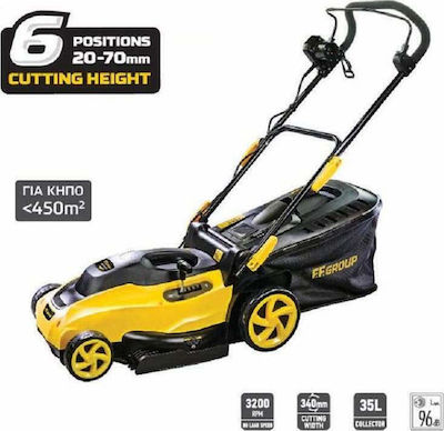 F.F. Group ELM 34/1400 Plus Electric Lawn Mower 1400W 42413