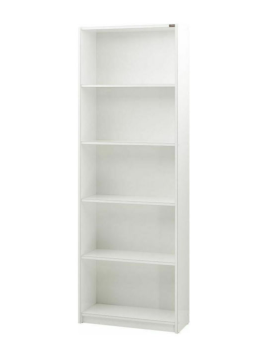 Bibliotecă Max Alb 58x23x170cm