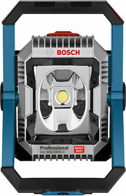 Bosch Proiector de lucru Reîncărcabilă LED cu luminozitate până la 1900lm GLI 18V-1900C