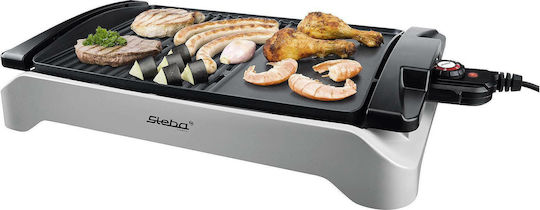 Steba VG 101 Tabletop Grătar Electric Placă cu Grătar și Netedă 2000W cu Termostat Reglabil 43bucx30.5buccm